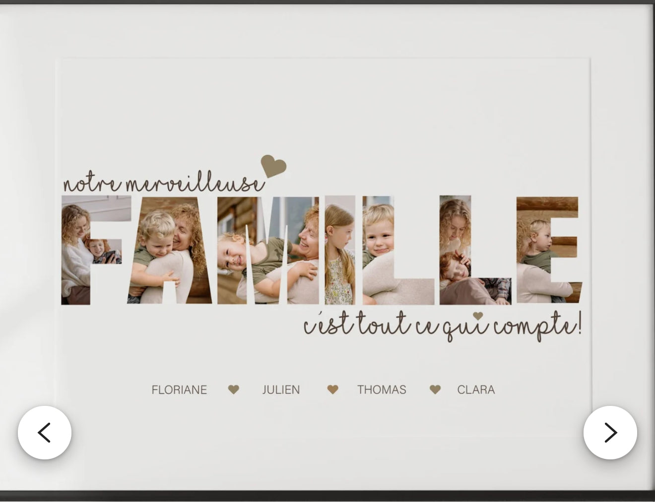 Affiche famille