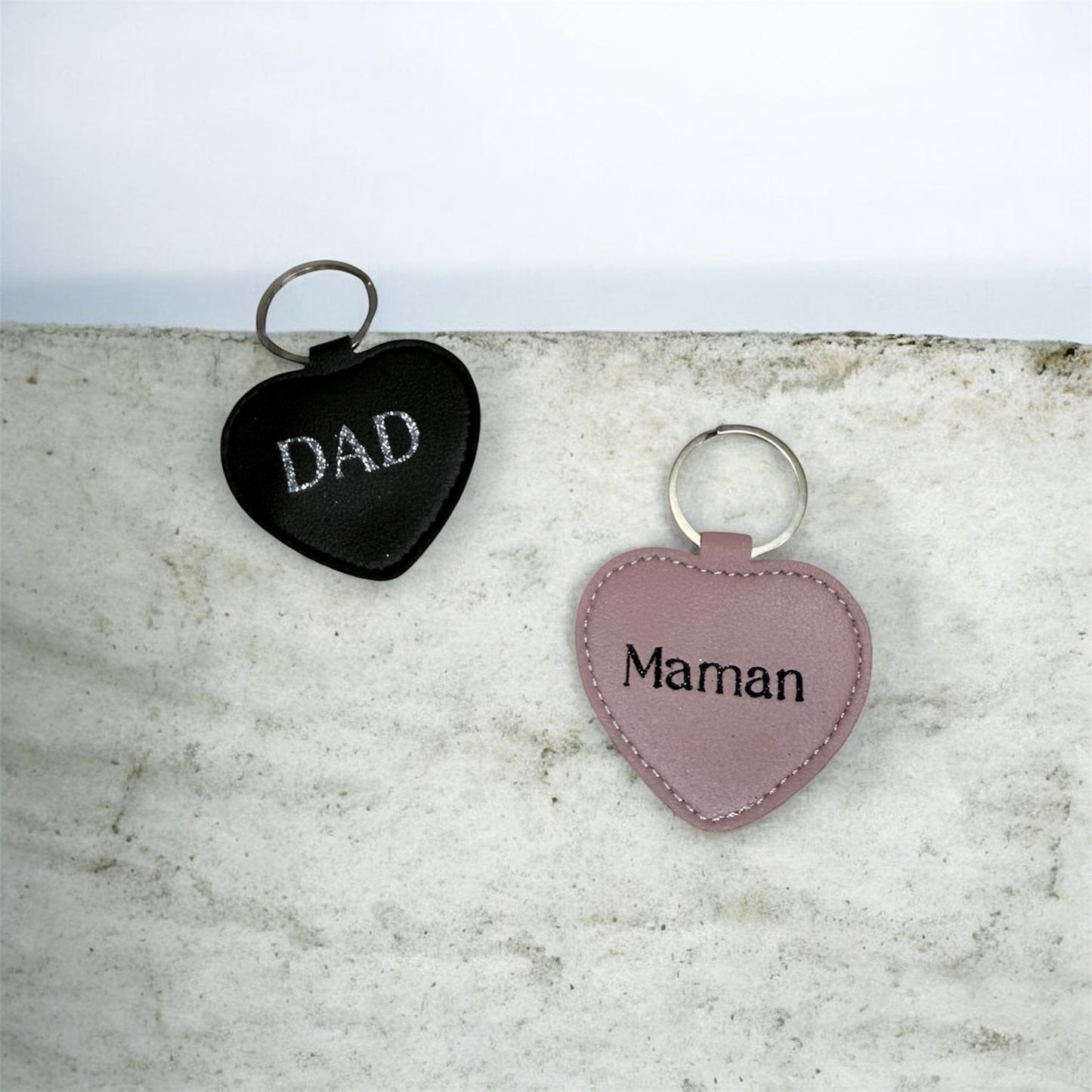 Porte-clé Cœur Personnalisable